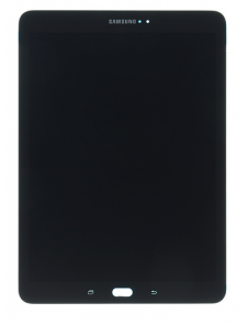 LCD-display + Touch Unit Samsung Galaxy TAB S 9.7 LTE T819 - Svart (Service Pack)