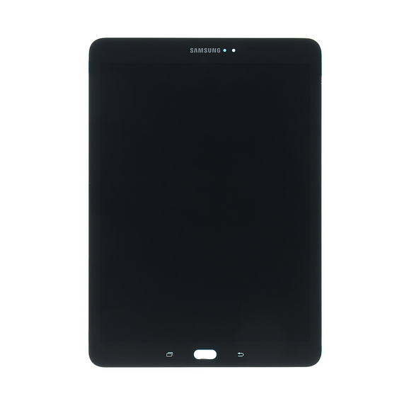 LCD-display + Touch Unit Samsung Galaxy TAB S 9.7 LTE T819 - Svart (Service Pack)