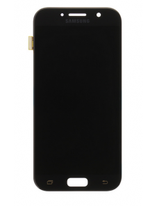 LCD-skärm + Touch Unit Samsung Galaxy A5 2017 A520 - Svart (Service Pack)