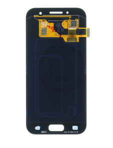 LCD-skärm + Touch Unit Samsung Galaxy A3 2017 A320 - Svart (Service Pack)