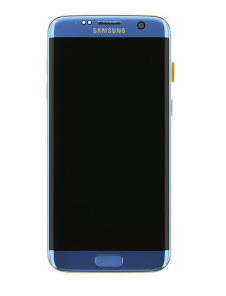 LCD-display + Touch Unit Samsung Galaxy S7 Edge G935 - Blå (Service Pack)