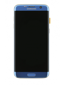 LCD-display + Touch Unit Samsung Galaxy S7 Edge G935 - Blå (Service Pack)