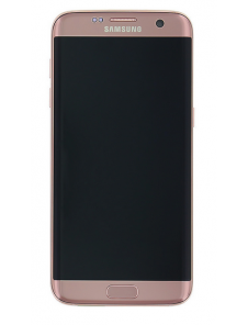 LCD-display + Touch Unit Samsung Galaxy S7 Edge G935 - Roseguld (Service Pack)