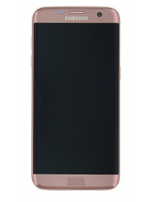 LCD-display + Touch Unit Samsung Galaxy S7 Edge G935 - Roseguld (Service Pack)