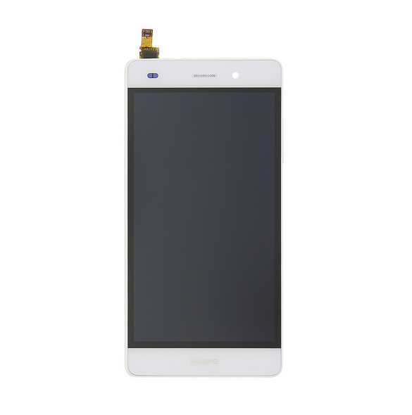 LCD-display + Touch Unit + Framsida Huawei P8 Lite - Vit
