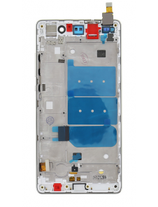 LCD-display + Touch Unit + Framsida Huawei P8 Lite - Vit