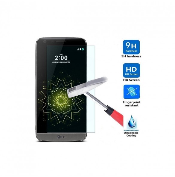 JollyFX LG G5 Skärmskydd Screen Protector Premium Tempered Glass Panzer Glass Screen Protector