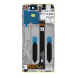 LCD-display + Touch Unit + Framsida Sony Xperia XA Ultra F3211 - Guld (Service Pack)