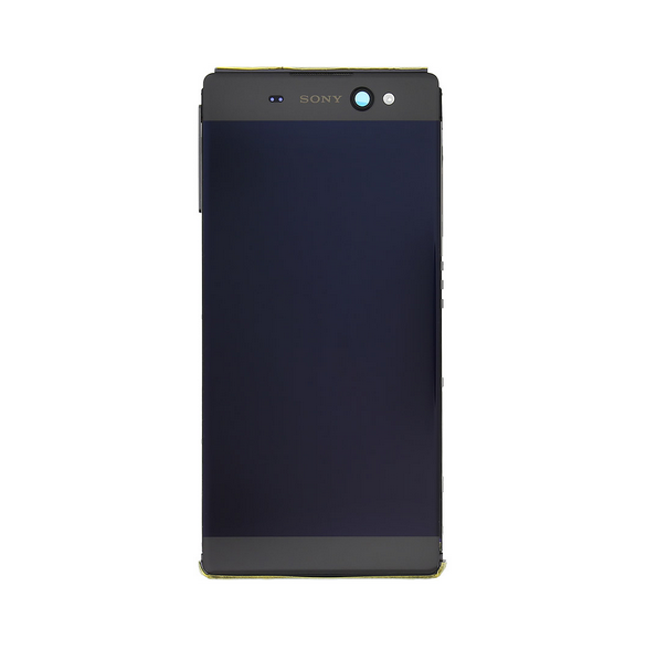 LCD-display + Touch Unit + Framsida Sony Xperia XA Ultra F3211 - Svart (Service Pack)