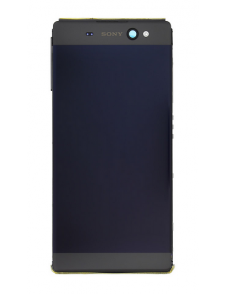 LCD-display + Touch Unit + Framsida Sony Xperia XA Ultra F3211 - Svart (Service Pack)
