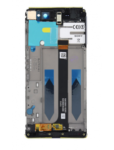 LCD-display + Touch Unit + Framsida Sony Xperia XA Ultra F3211 - Svart (Service Pack)