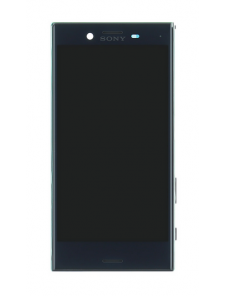 LCD-display + Touch Unit + Framsida Sony Xperia X Compact F5321 - Svart (Service Pack)
