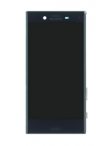LCD-display + Touch Unit + Framsida Sony Xperia X Compact F5321 - Svart (Service Pack)
