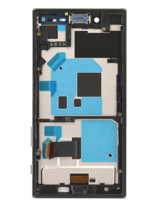 LCD-display + Touch Unit + Framsida Sony Xperia X Compact F5321 - Svart (Service Pack)