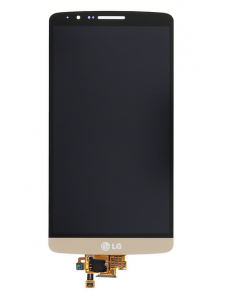 LCD-display + pekdon LG G3 D855 - Guld
