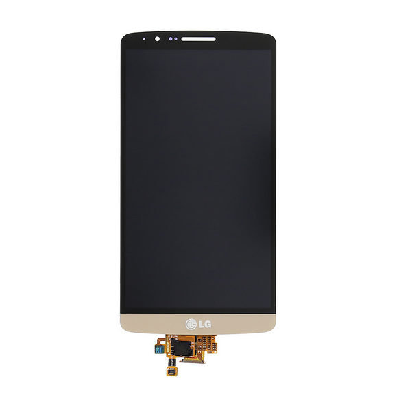 LCD-display + pekdon LG G3 D855 - Guld