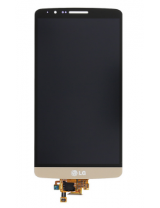 LCD-display + pekdon LG G3 D855 - Guld