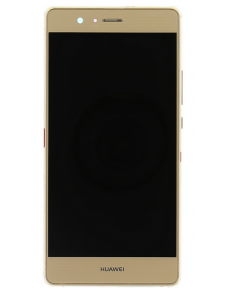 LCD-display + Touch Unit + Framsida Huawei P9 Lite - Guld
