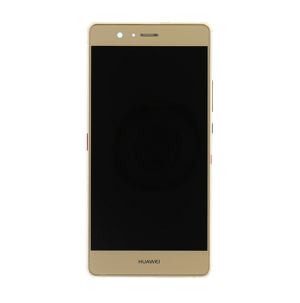 LCD-display + Touch Unit + Framsida Huawei P9 Lite - Guld