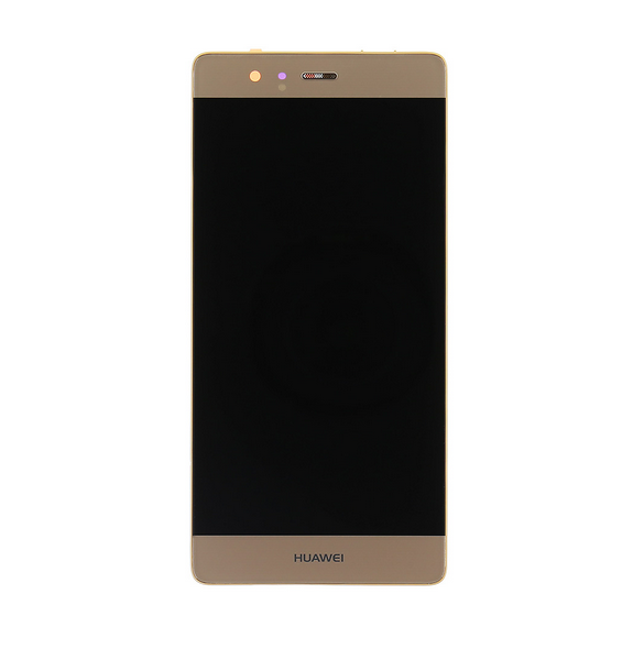 LCD-display Touch Unit + Front Cover Huawei P9 - Guld