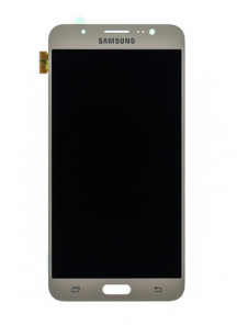 LCD-display + Touch Unit Samsung Galaxy J7 2016 J710 - Guld (Service Pack)