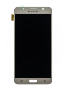 LCD-display + Touch Unit Samsung Galaxy J7 2016 J710 - Guld (Service Pack)