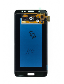 LCD-display + Touch Unit Samsung Galaxy J7 2016 J710 - Guld (Service Pack)