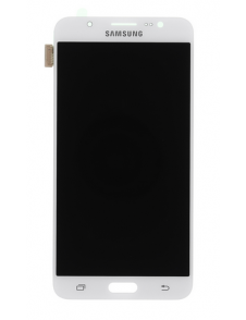 LCD-display + Touch Unit Samsung Galaxy J7 2016 J710 - Vit (Service Pack)