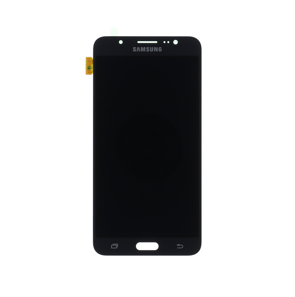 LCD-display + Touch Unit Samsung Galaxy J7 2016 J710 - Svart (Service Pack)