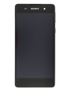LCD-display + Touch Unit + Framsida Sony Xperia E5 F3311 - Svart (Service Pack)
