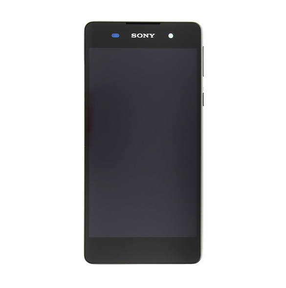 LCD-display + Touch Unit + Framsida Sony Xperia E5 F3311 - Svart (Service Pack)