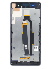 LCD-display + Touch Unit + Framsida Sony Xperia E5 F3311 - Svart (Service Pack)