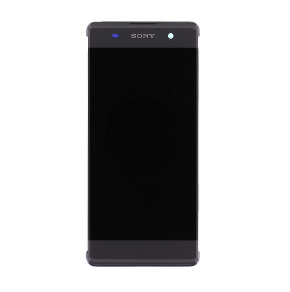 LCD-display + Touch Unit + Framsida Sony Xperia XA F3111 - Svart (Service Pack)