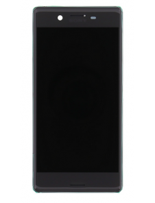 LCD-display + Touch Unit + Framsida Sony Xperia X F5121 - Svart (Service Pack)