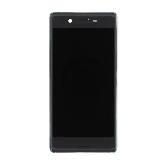 LCD-display + Touch Unit + Framsida Sony Xperia X F5121 - Svart (Service Pack)