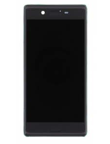 LCD-display + Touch Unit + Framsida Sony Xperia X F5121 - Svart (Service Pack)