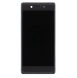 LCD-display + Touch Unit + Framsida Sony Xperia X F5121 - Svart (Service Pack)