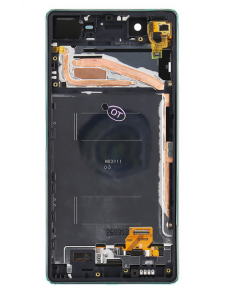LCD-display + Touch Unit + Framsida Sony Xperia X F5121 - Svart (Service Pack)