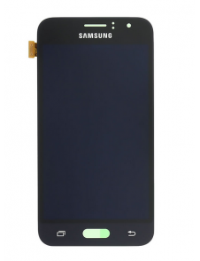 LCD-skärm + Touch Unit Samsung Galaxy J1 2016 J120 - Svart (Service Pack)