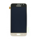 LCD-display + Touch Unit Samsung Galaxy J1 2016 J120 - Guld (Service Pack)