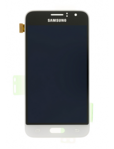 LCD-display + Touch Unit Samsung Galaxy J1 2016 J120 - Vit (Service Pack)