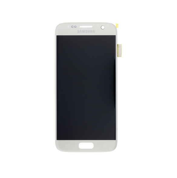 LCD-skärm + Touch Unit Samsung Galaxy S7 G930 - Silver (Service Pack)
