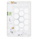 LCD-display + Touch Unit + Front Cover Samsung Galaxy TAB A 9.7 T550 - Vit (Service Pack)