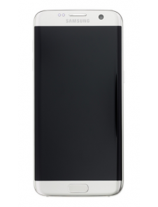 LCD-skärm + Touch Unit Samsung Galaxy S7 Edge G935 - Silver (Service Pack)