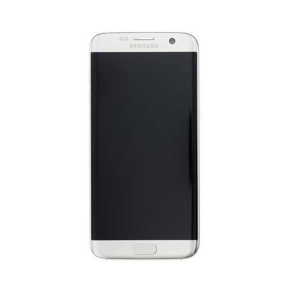 LCD-skärm + Touch Unit Samsung Galaxy S7 Edge G935 - Silver (Service Pack)