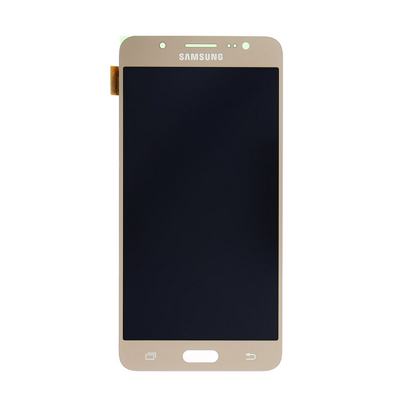 LCD-display + Touch Unit Samsung Galaxy J5 2016 J510 - Guld (Service Pack)