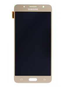 LCD-display + Touch Unit Samsung Galaxy J5 2016 J510 - Guld (Service Pack)