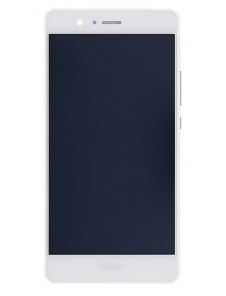 LCD-display + Touch Unit + Framsida Huawei P9 Lite - Vit