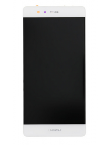 LCD-display + Touch Unit + Framsida Huawei P9 - Vit