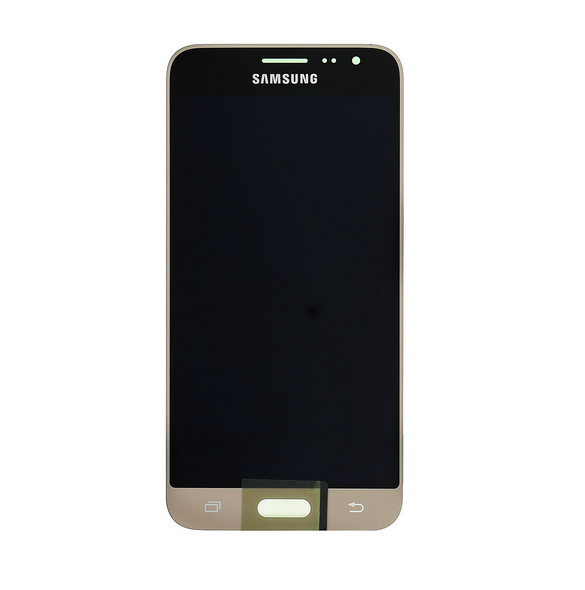 LCD-display + Touch Unit Samsung Galaxy J3 2016 J320 - Guld (Service Pack)